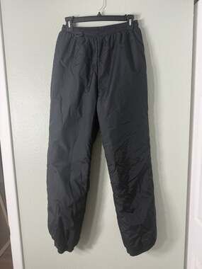 First Tracks Women’s Puffer Ski Pants - Black Size Medium Vintage